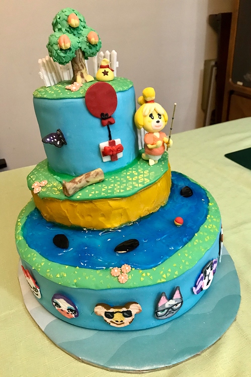 Animal Crossing Cake - Completed Projects - the Lettuce Craft Forums