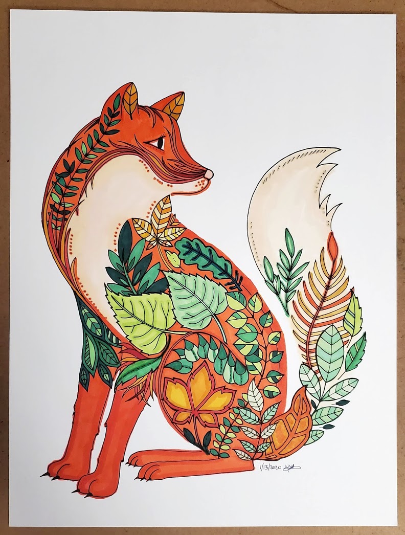 Learning to color with alcohol markers - Completed Projects - the Lettuce  Craft Forums
