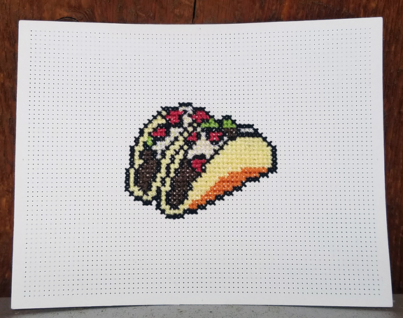 Taco 'Bout Cross Stitch on Paper! - Completed Projects - the Lettuce Craft  Forums