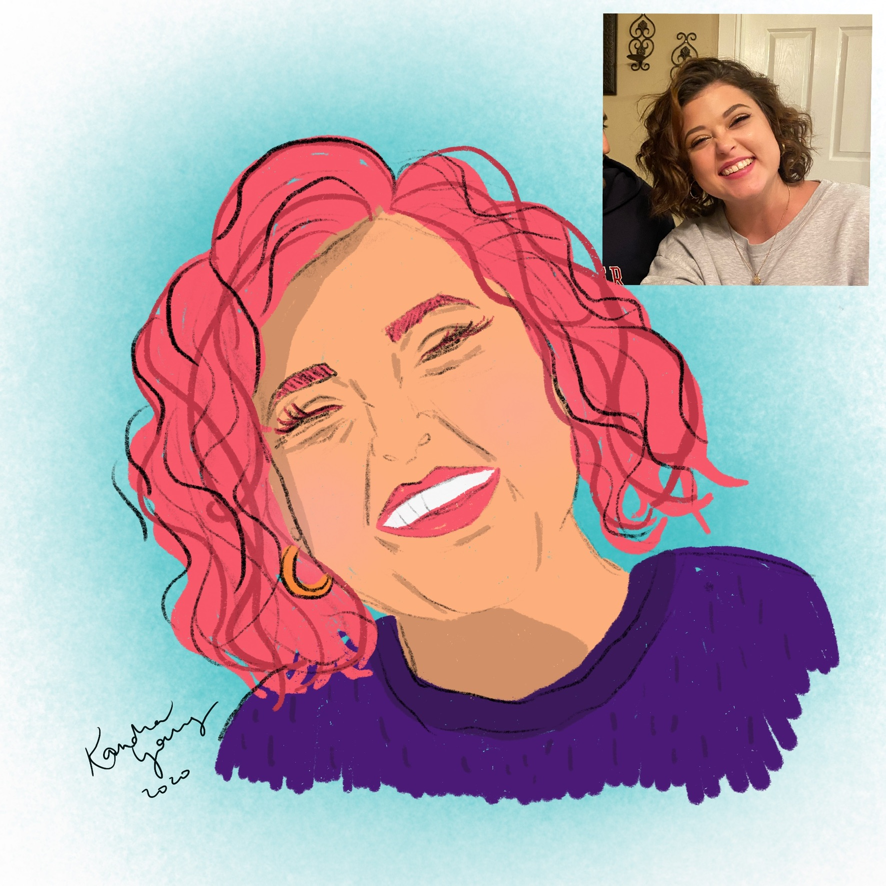 Procreate Loose Portrait Completed Projects The Lettuce Craft Forums Procreate Loose Portrait Completed Projects The Lettuce Craft Forums